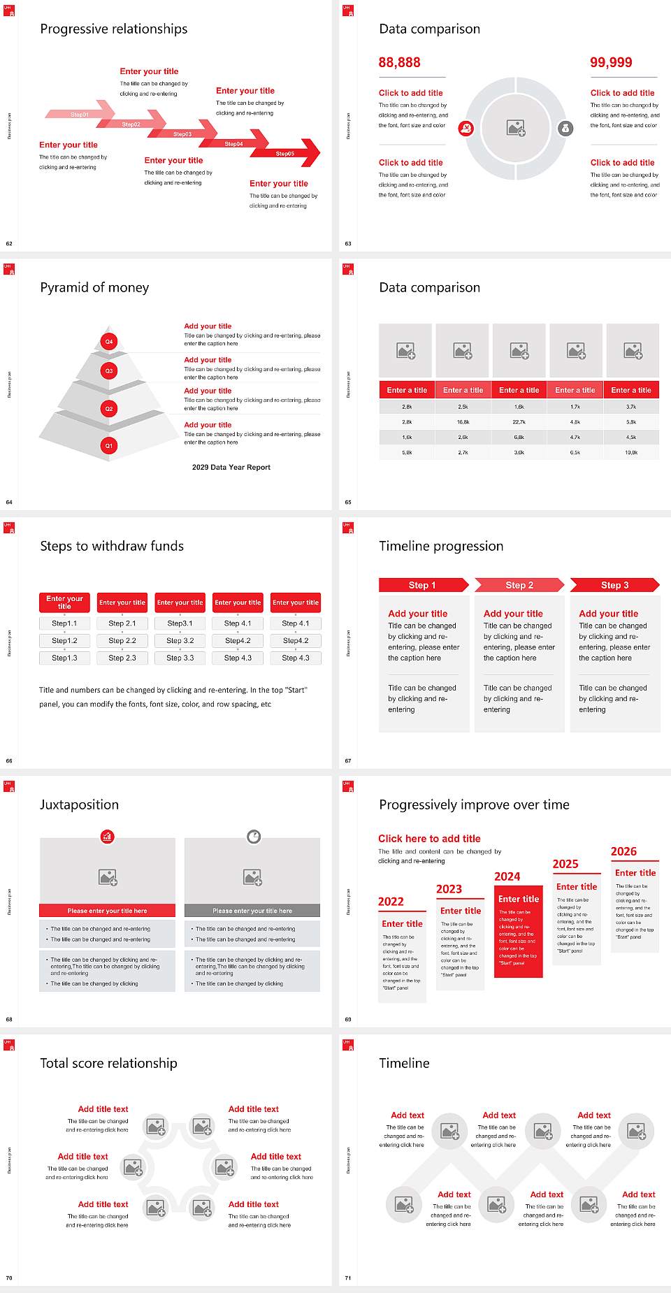 University of Hamburg Competition/Entrepreneurship Contest PPT Template4:3 ratio PPT effect preview image8