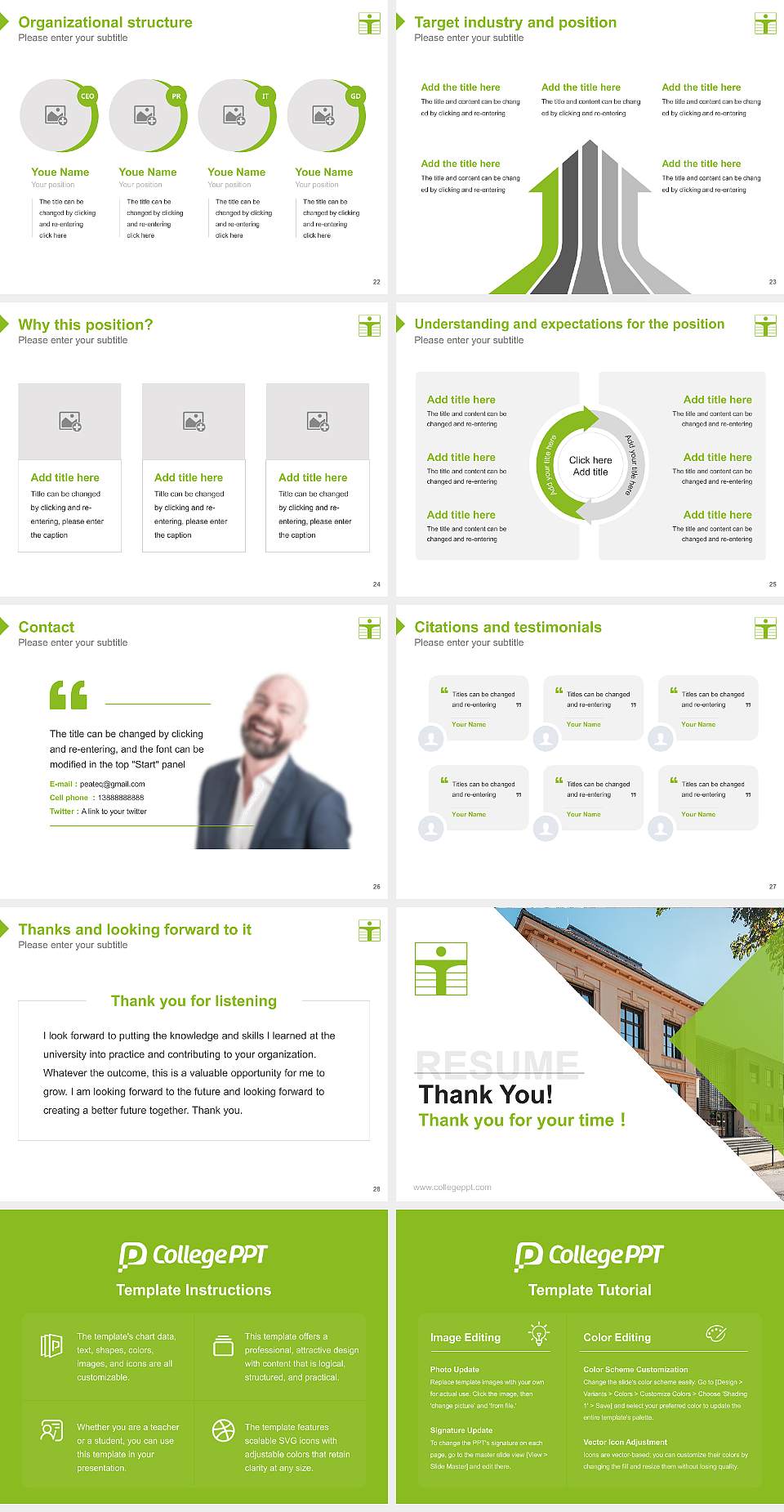 Zittau_Görlitz University of Applied Sciences Resume PPT Template4:3 ratio PPT effect preview image4