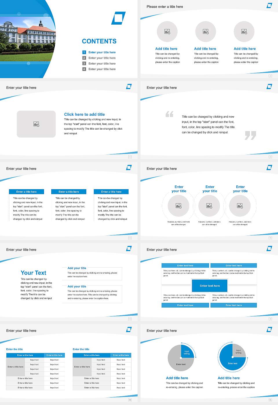 University of Public Service in Bavaria – Fürstenfeldbruck campus Course/Courseware Creation PPT Template16:9 ratio PPT effect preview image2