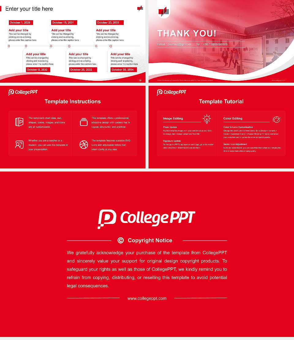 Baden-Württemberg Cooperative State University – Friedrichshafen campus Lecture Sharing and Networking Event PPT Template16:9 ratio PPT effect preview image4