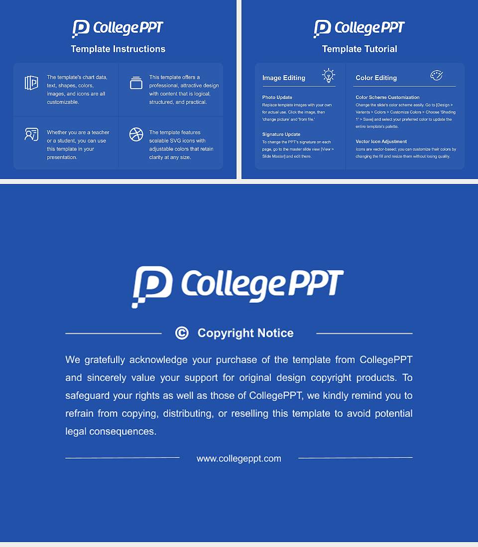 WHU – Otto Beisheim School of Management Course/Courseware Creation PPT Template4:3 ratio PPT effect preview image5