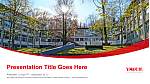VICTORIA International University of Applied Sciences – Baden-Baden campus Les PPT-sjabloon