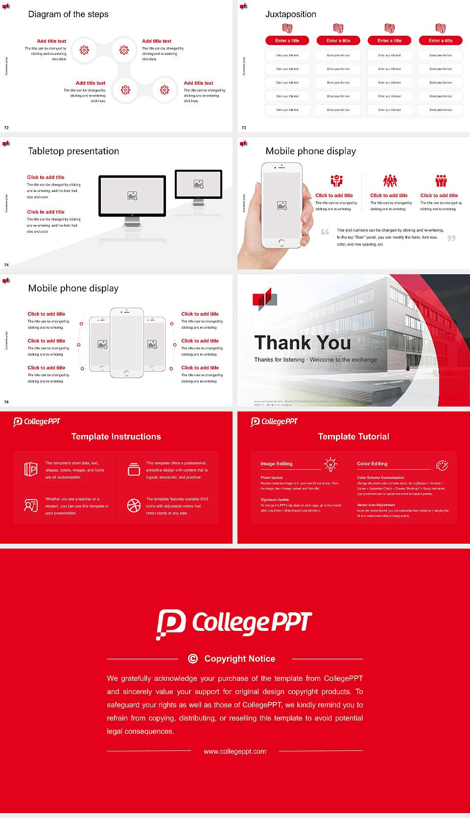 Baden-Württemberg Cooperative State University – Heilbronn campus Competition/Entrepreneurship Contest PPT Template16:9 ratio PPT effect preview image9