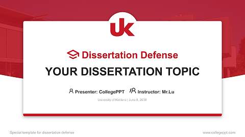 University of Koblenz Graduation Thesis Defense PPT Template