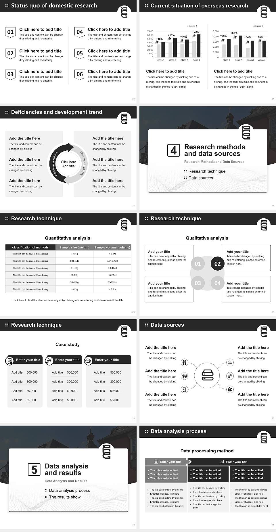 University of Social Design Graduation Thesis Defense PPT Template4:3 ratio PPT effect preview image4