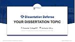 University of the Saxon Police (University of Applied Sciences) Graduation Thesis Defense PPT Template
