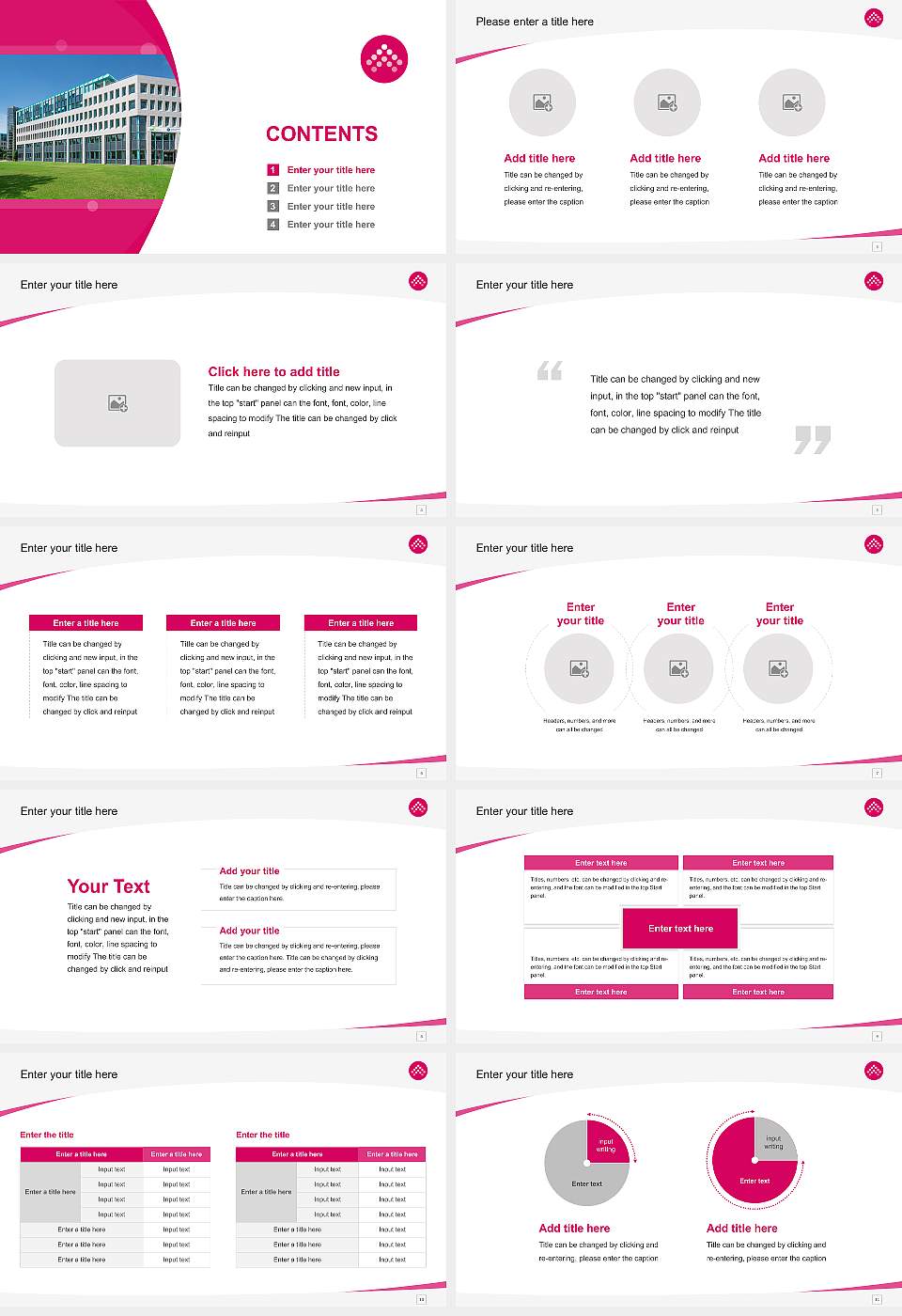 Wilhelm Büchner University of Applied Sciences Course/Courseware Creation PPT Template16:9 ratio PPT effect preview image2