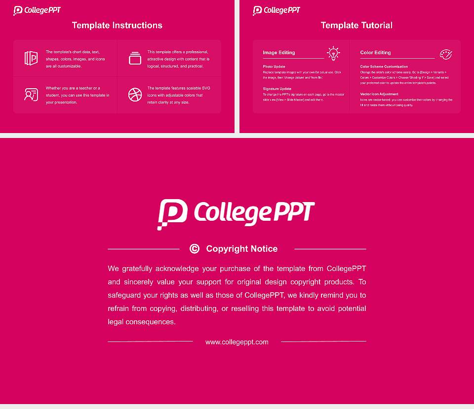 Wilhelm Büchner University of Applied Sciences Course/Courseware Creation PPT Template16:9 ratio PPT effect preview image5