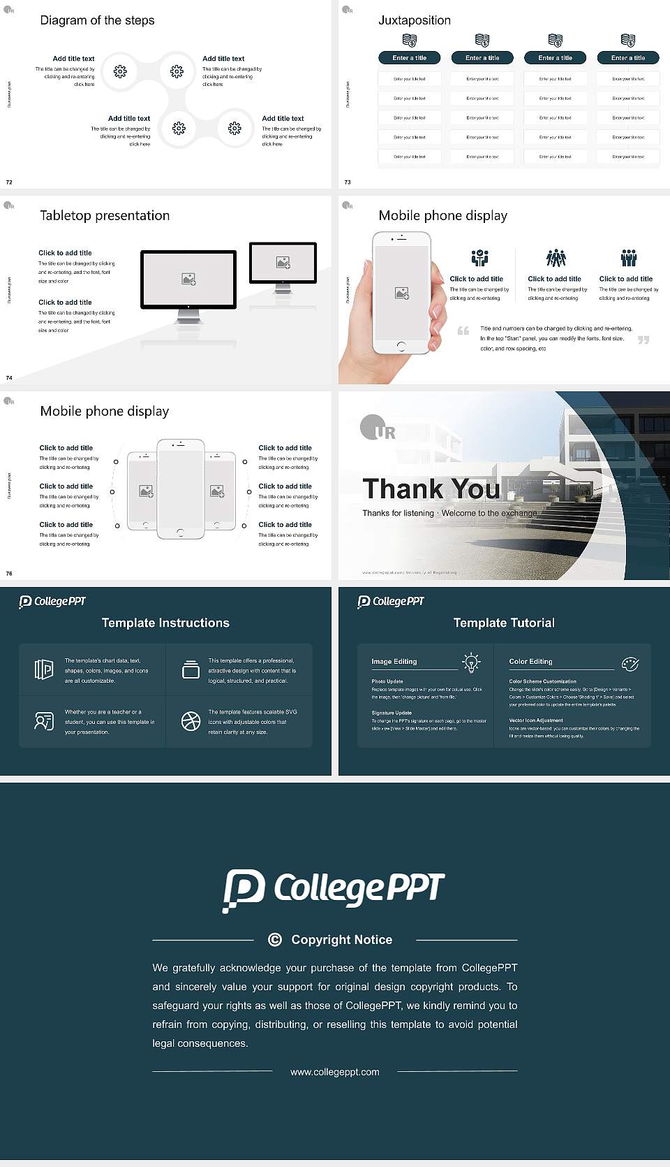 University of Regensburg Competition/Entrepreneurship Contest PPT Template16:9 ratio PPT effect preview image9