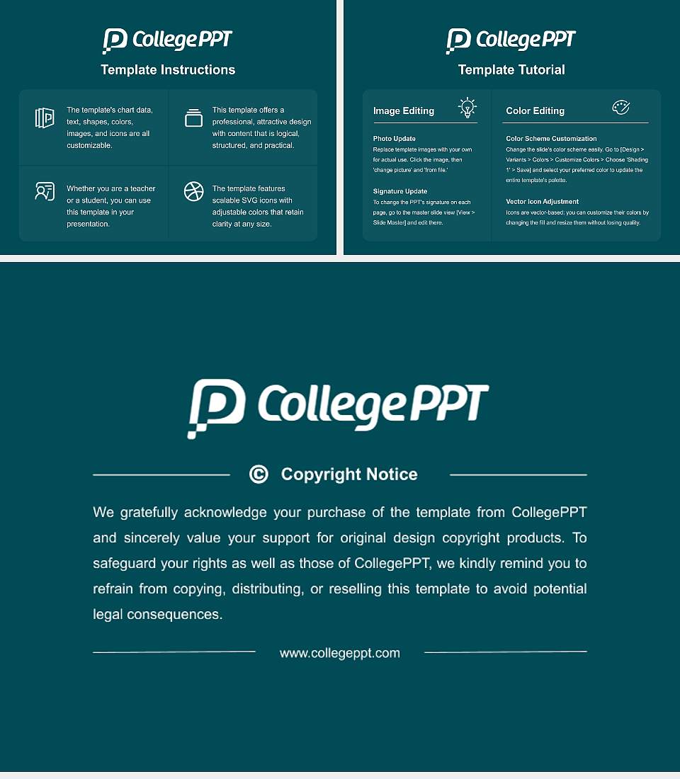 University of Lübeck Course/Courseware Creation PPT Template4:3 ratio PPT effect preview image5