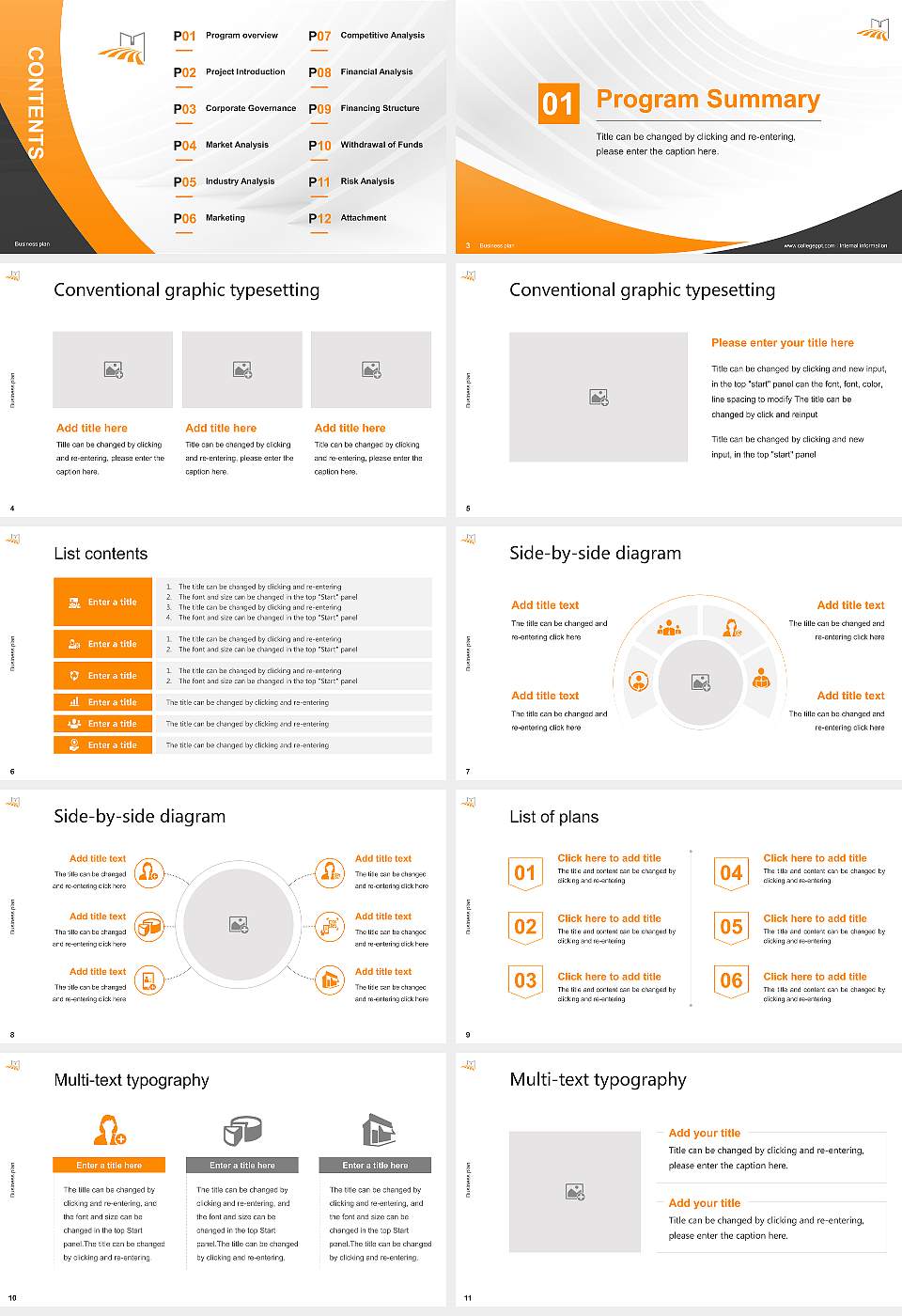 University of Passau Competition/Entrepreneurship Contest PPT Template16:9 ratio PPT effect preview image2