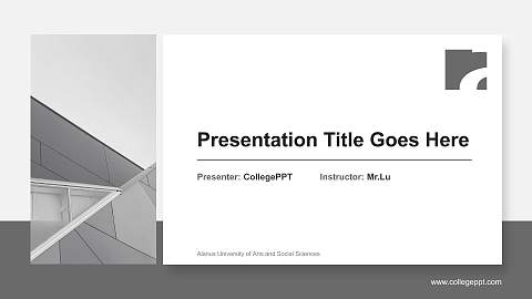 Alanus University of Arts and Social Sciences General PPT Template