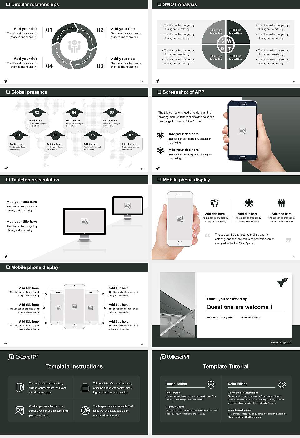 Wismar University of Applied Sciences：Technology, Business and Design General PPT Template16:9 ratio PPT effect preview image5