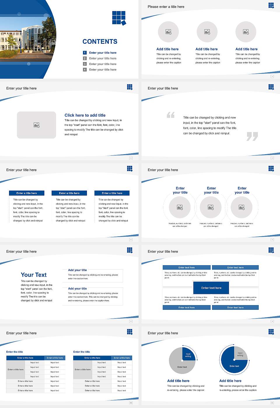 accadis University of Applied Sciences Bad Homburg Course/Courseware Creation PPT Template16:9 ratio PPT effect preview image2