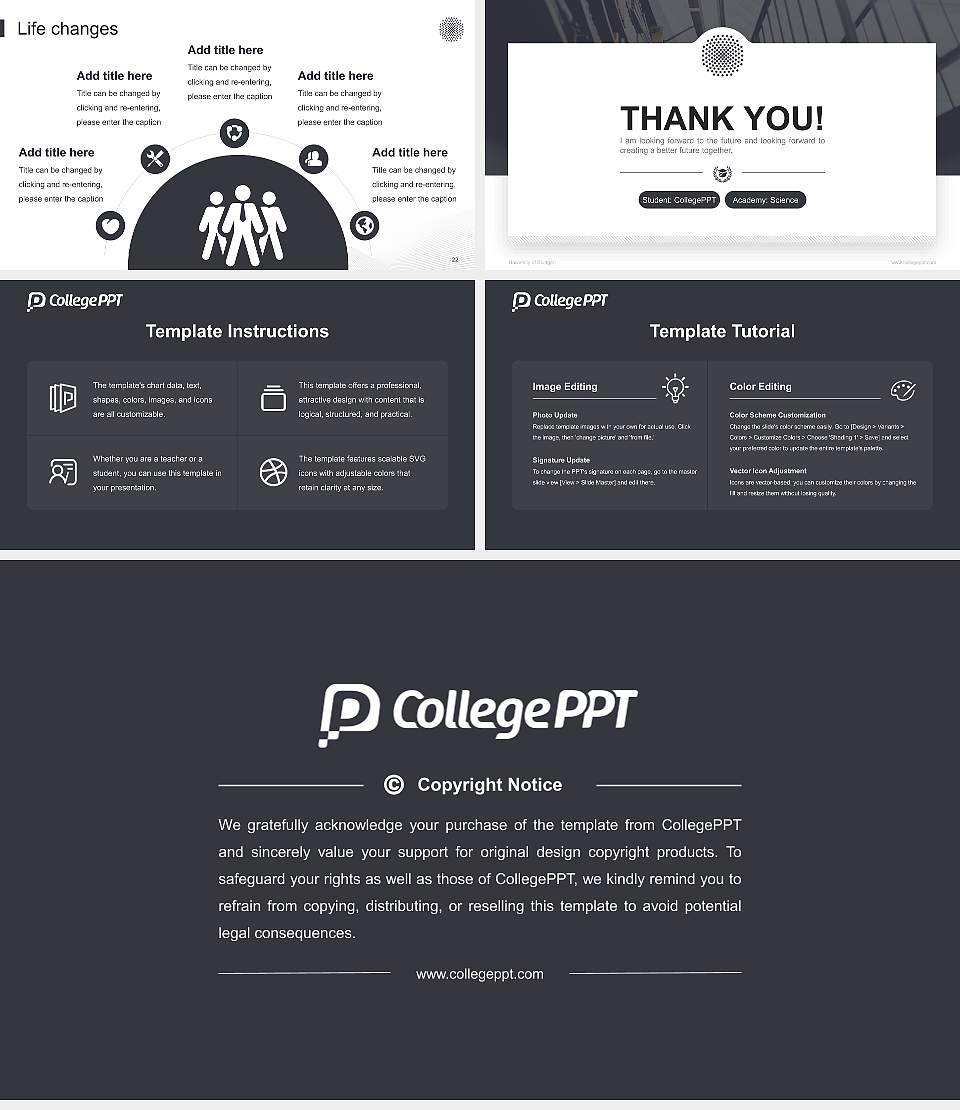 University of Stuttgart National Scholarship Defense PPT Template16:9 ratio PPT effect preview image4
