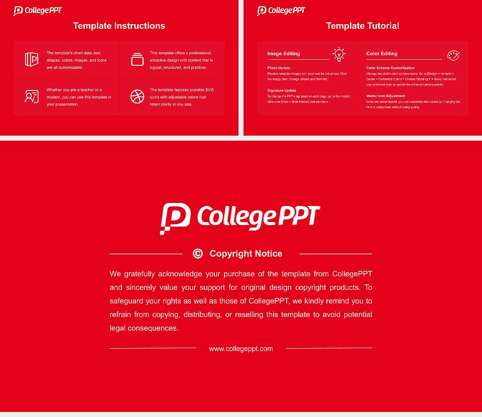 University of Hildesheim Academic Presentation/Research Findings Report PPT Template16:9 ratio PPT effect preview image5