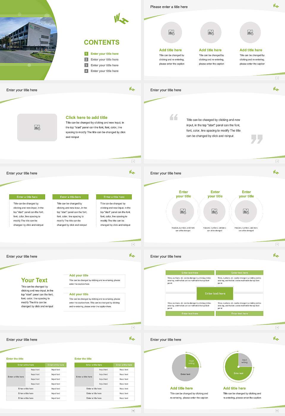 Westphalian University of Applied Sciences – Bocholt campus Course/Courseware Creation PPT Template16:9 ratio PPT effect preview image2