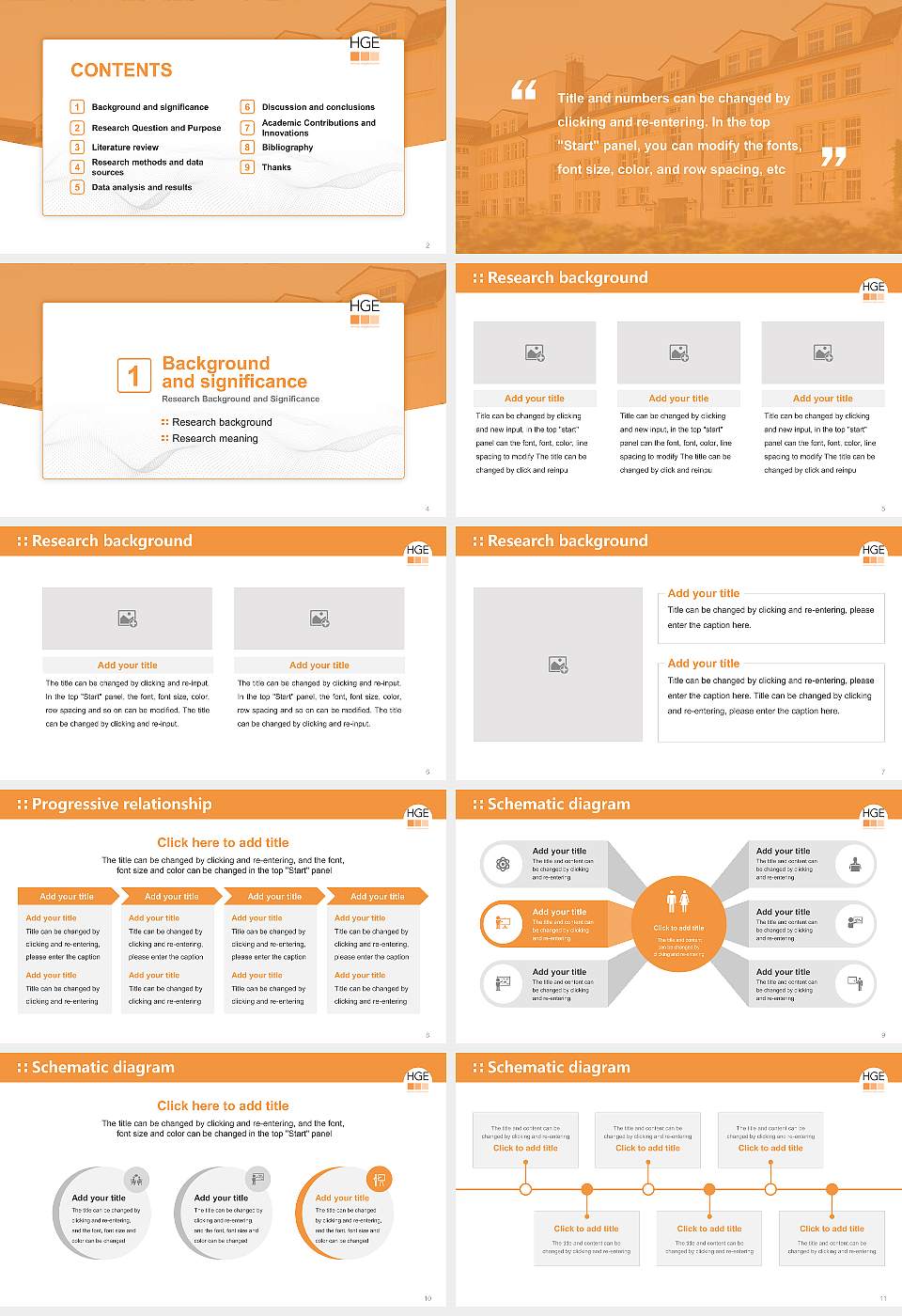 University of Health Professions Eberswalde Graduation Thesis Defense PPT Template16:9 ratio PPT effect preview image2