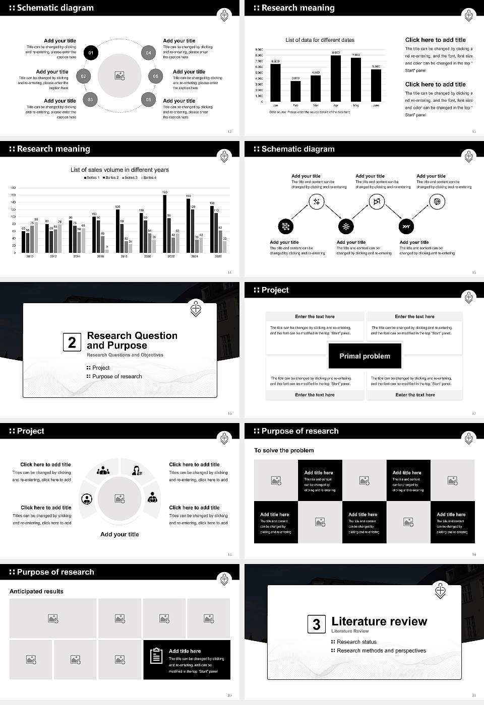 Vinzenz Pallotti University Graduation Thesis Defense PPT Template16:9 ratio PPT effect preview image3