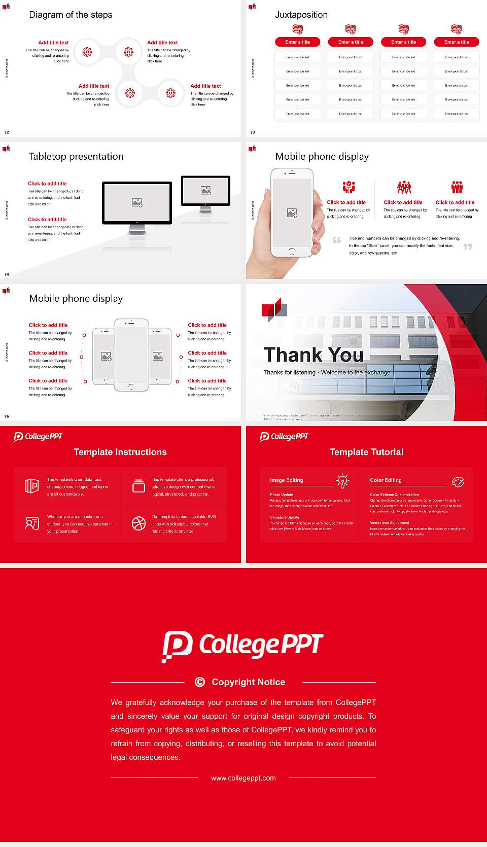 Baden-Württemberg Cooperative State University – Karlsruhe campus Competition/Entrepreneurship Contest PPT Template16:9 ratio PPT effect preview image9