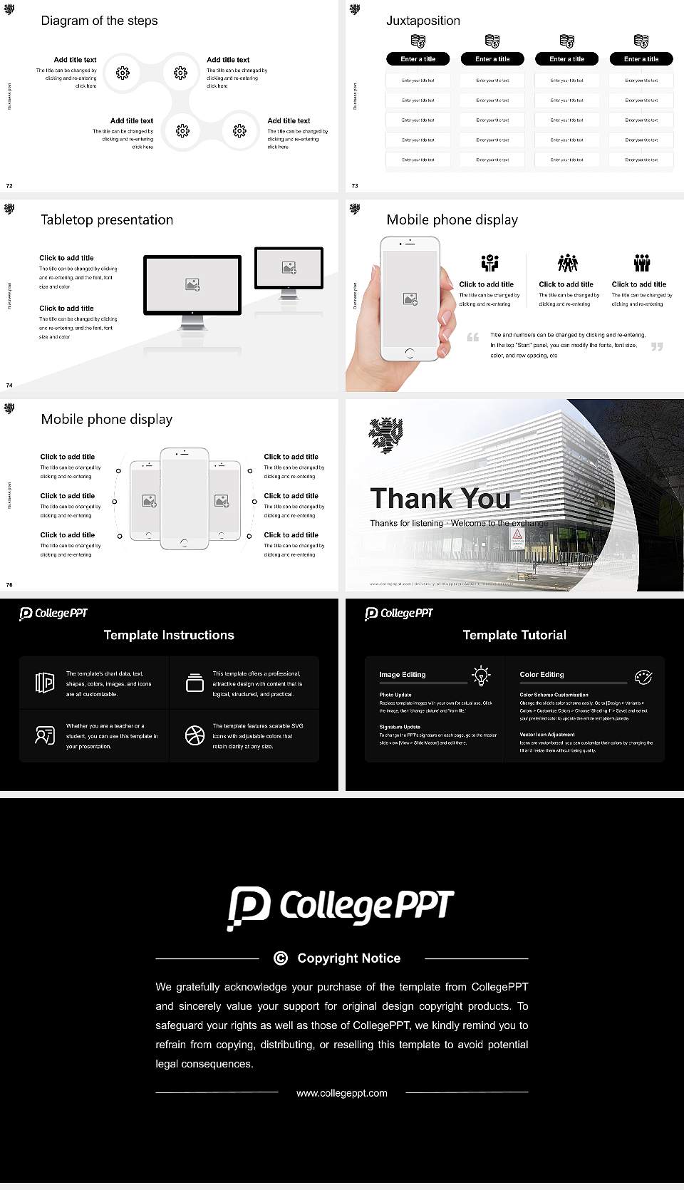 University of Wuppertal – Haspel campus Competition/Entrepreneurship Contest PPT Template16:9 ratio PPT effect preview image9