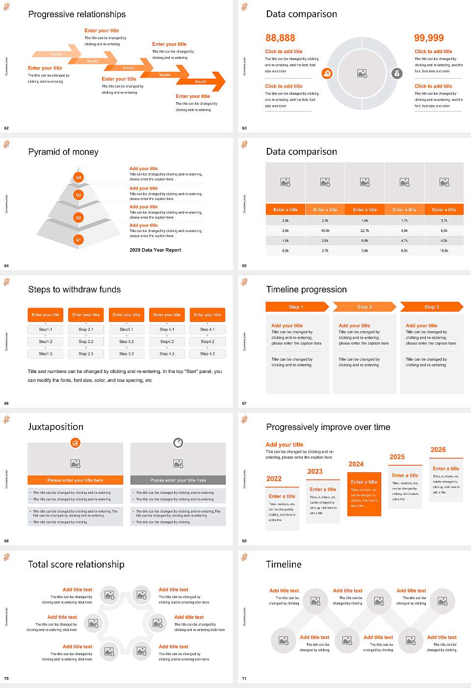 Würzburg-Schweinfurt University of Applied Sciences Competition/Entrepreneurship Contest PPT Template16:9 ratio PPT effect preview image8
