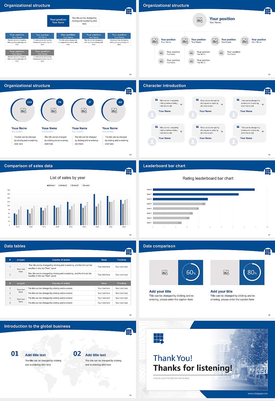 accadis University of Applied Sciences Bad Homburg Academic Presentation/Research Findings Report PPT Template16:9 ratio PPT effect preview image4