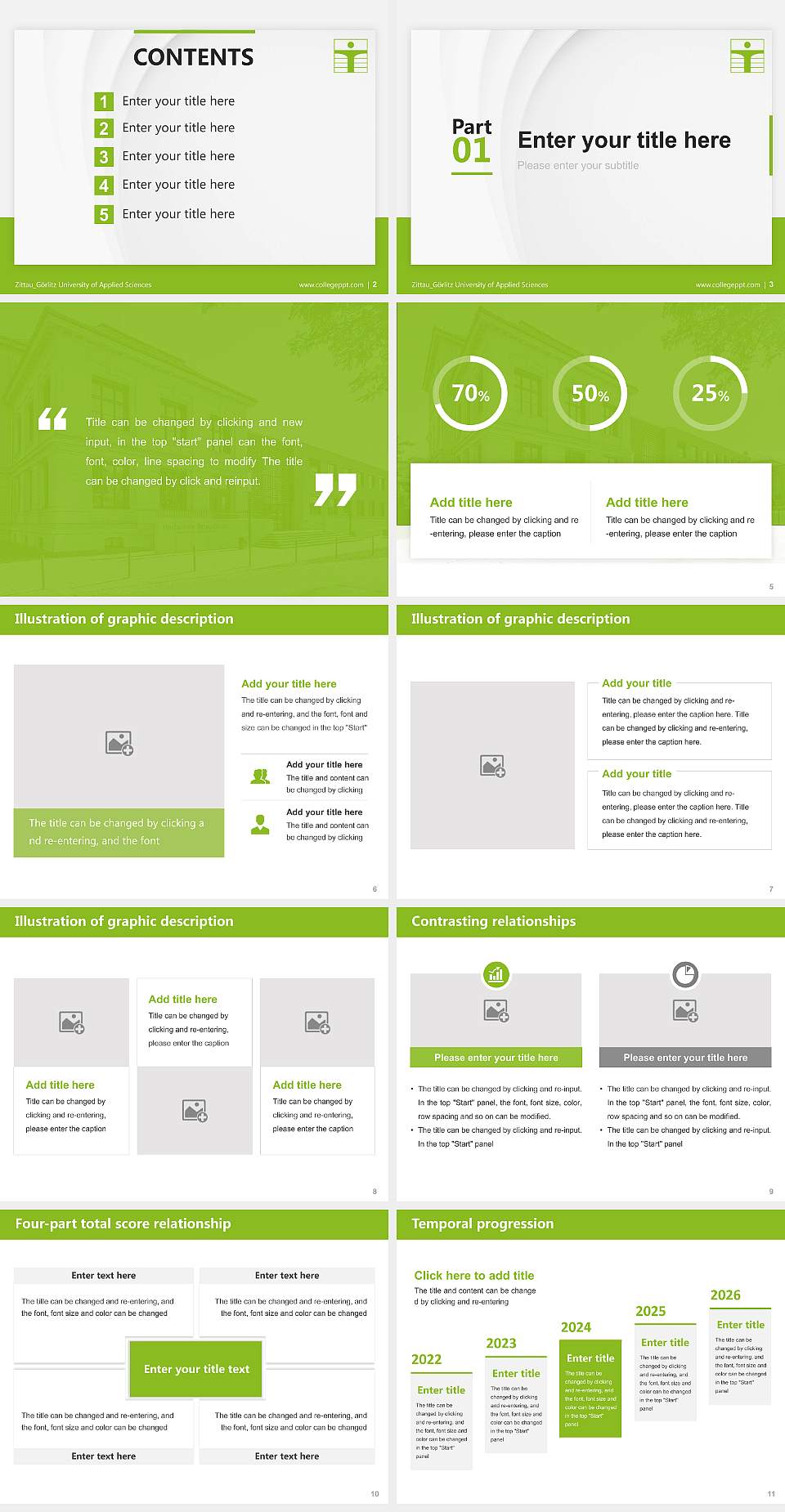 Zittau_Görlitz University of Applied Sciences Thesis Proposal/Graduation Defense PPT Template4:3 ratio PPT effect preview image2