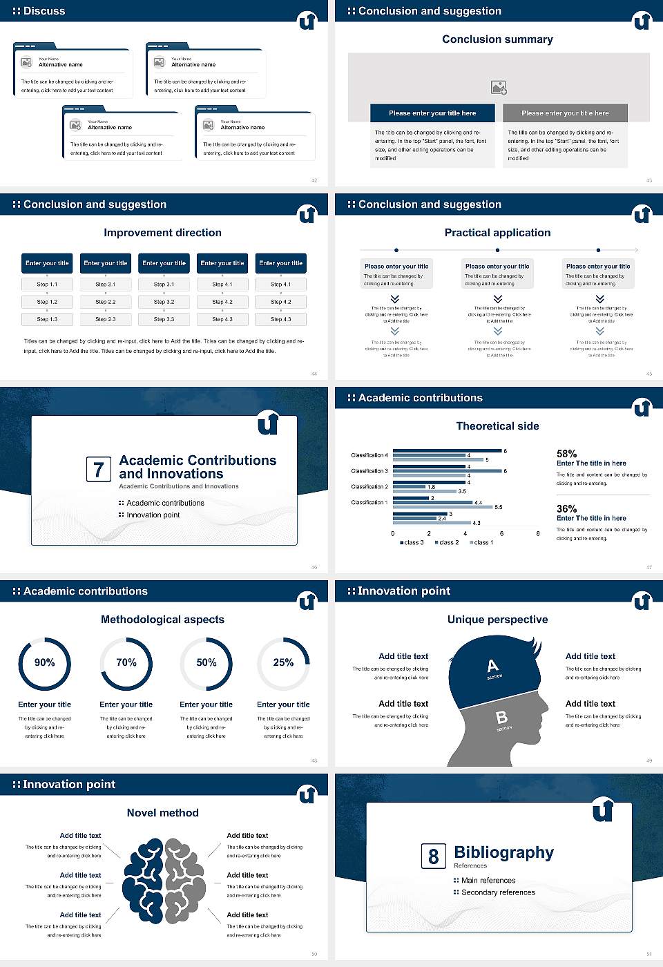 University of Siegen – Emmy Noether campus Graduation Thesis Defense PPT Template16:9 ratio PPT effect preview image6