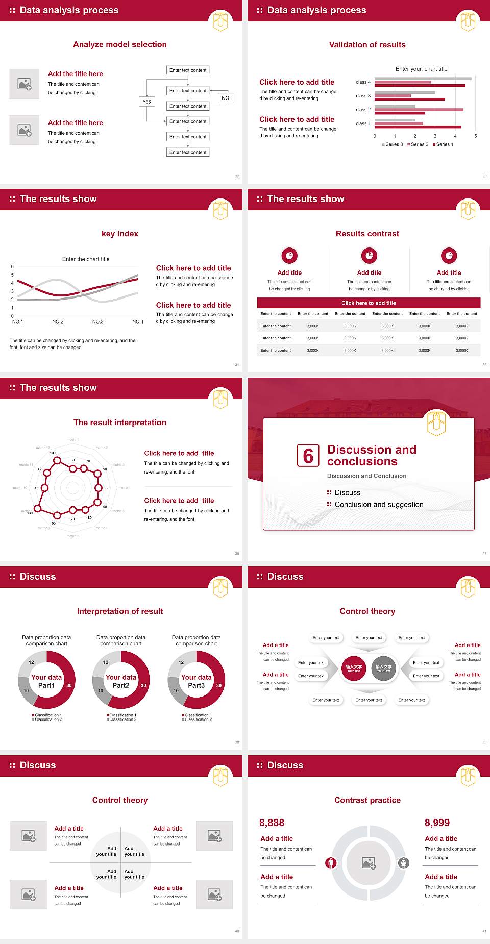 University of Osnabrück Graduation Thesis Defense PPT Template4:3 ratio PPT effect preview image5