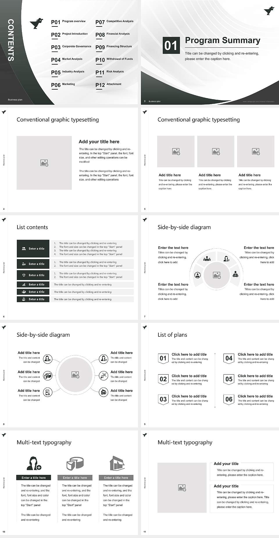 Wismar University of Applied Sciences：Technology, Business and Design Competition/Entrepreneurship Contest PPT Template4:3 ratio PPT effect preview image2