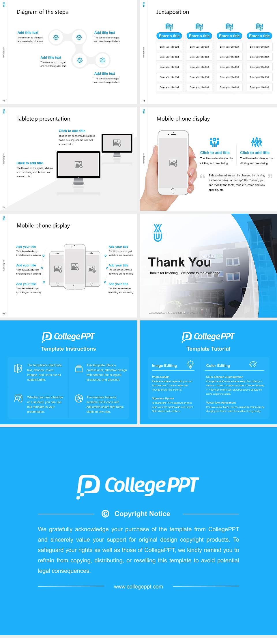 XU Exponential University of Applied Sciences Competition/Entrepreneurship Contest PPT Template4:3 ratio PPT effect preview image9