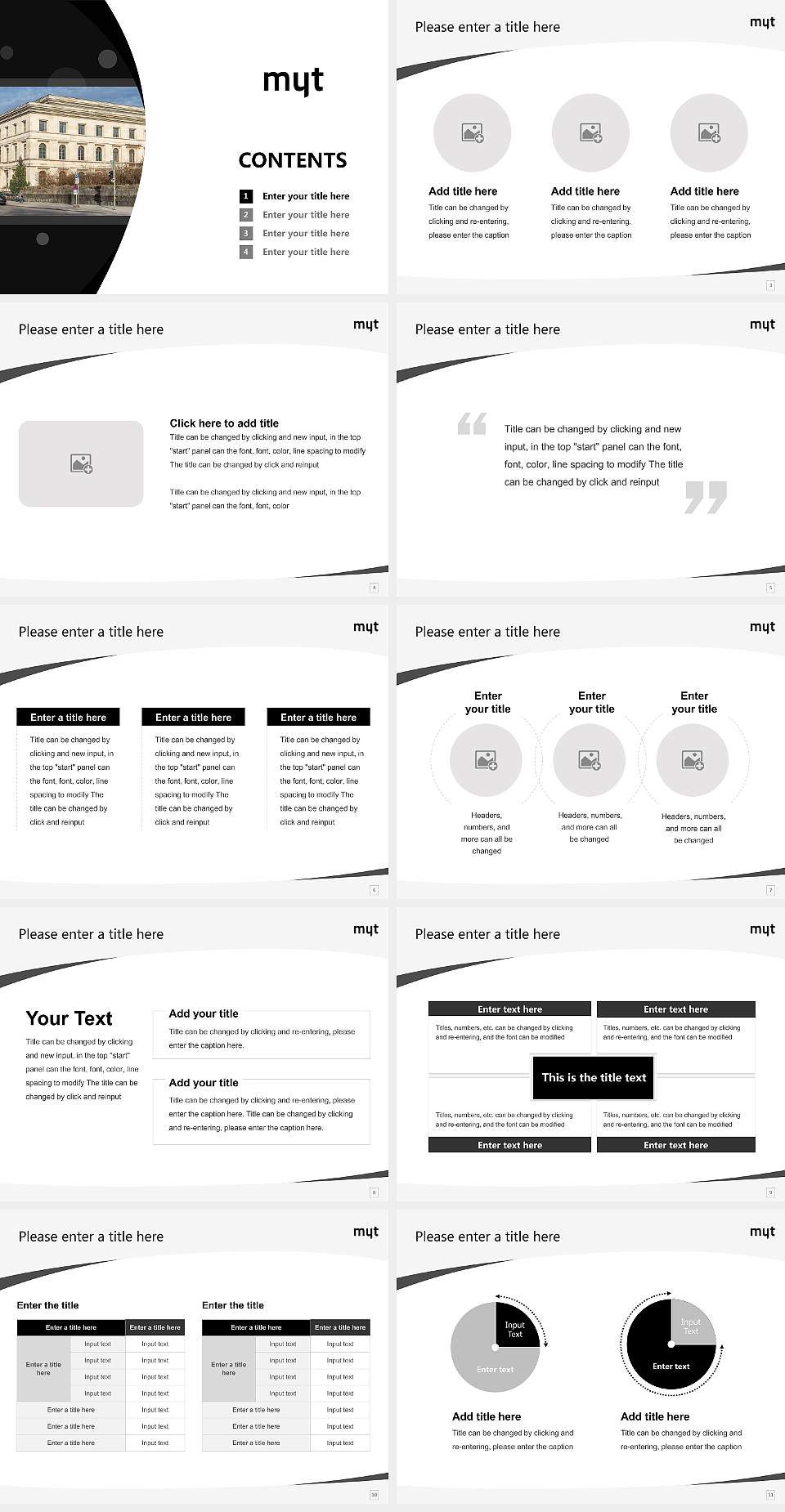 University of Music and Performing Arts Munich Course/Courseware Creation PPT Template4:3 ratio PPT effect preview image2
