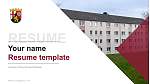 University of Police Rhineland-Palatinate सीवी PPT टेम्पलेट