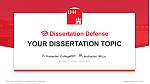 University of Hamburg थीसिस रक्षा PPT टेम्पलेट