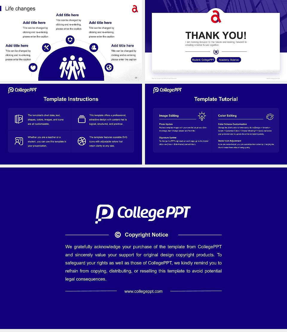 Anhalt University of Applied Sciences National Scholarship Defense PPT Template16:9 ratio PPT effect preview image4