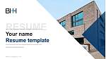 Vocational University Hamburg Resume Templat PPT