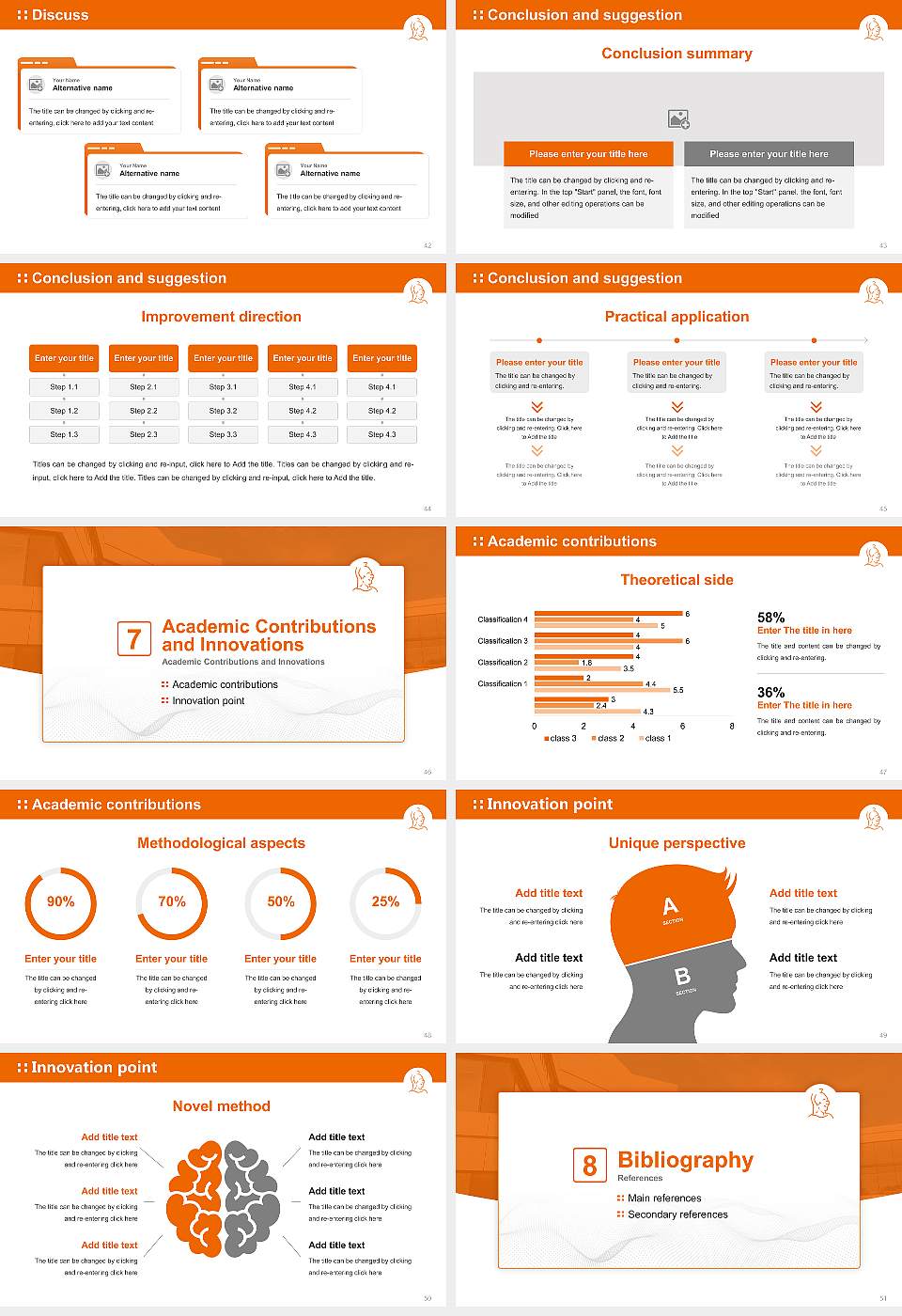 University of the Bundeswehr Munich Graduation Thesis Defense PPT Template16:9 ratio PPT effect preview image6