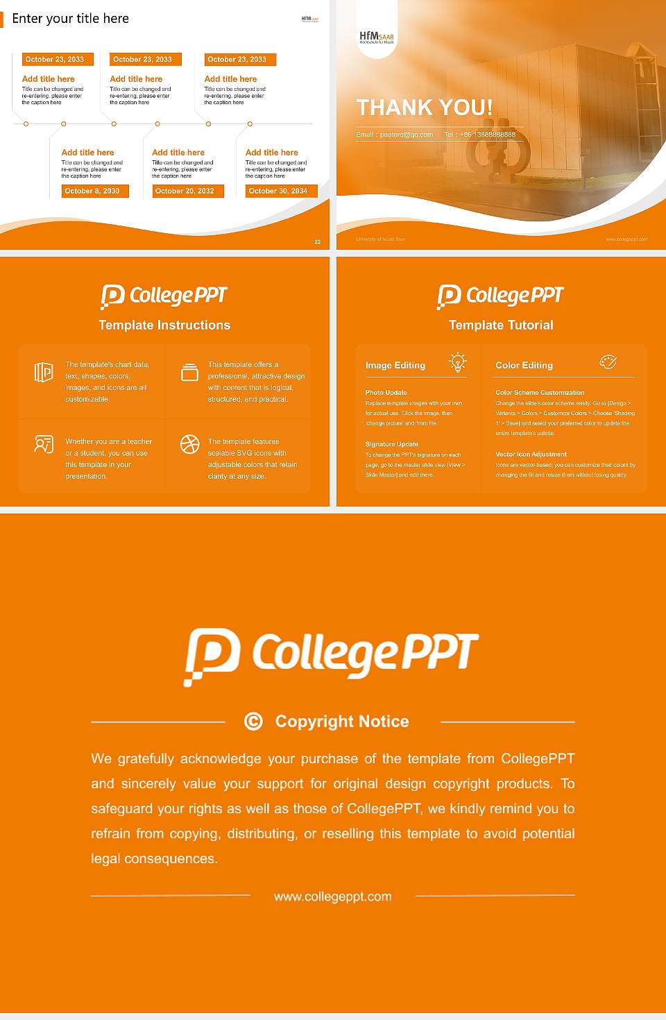 University of Music Saar Lecture Sharing and Networking Event PPT Template4:3 ratio PPT effect preview image4