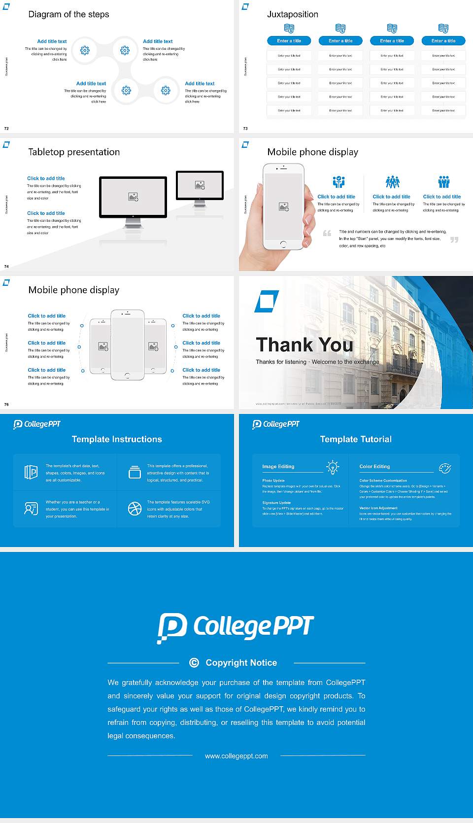 University of Public Service in Bavaria Competition/Entrepreneurship Contest PPT Template16:9 ratio PPT effect preview image9