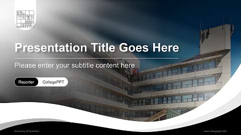 University of Konstanz Lecture Sharing and Networking Event PPT Template