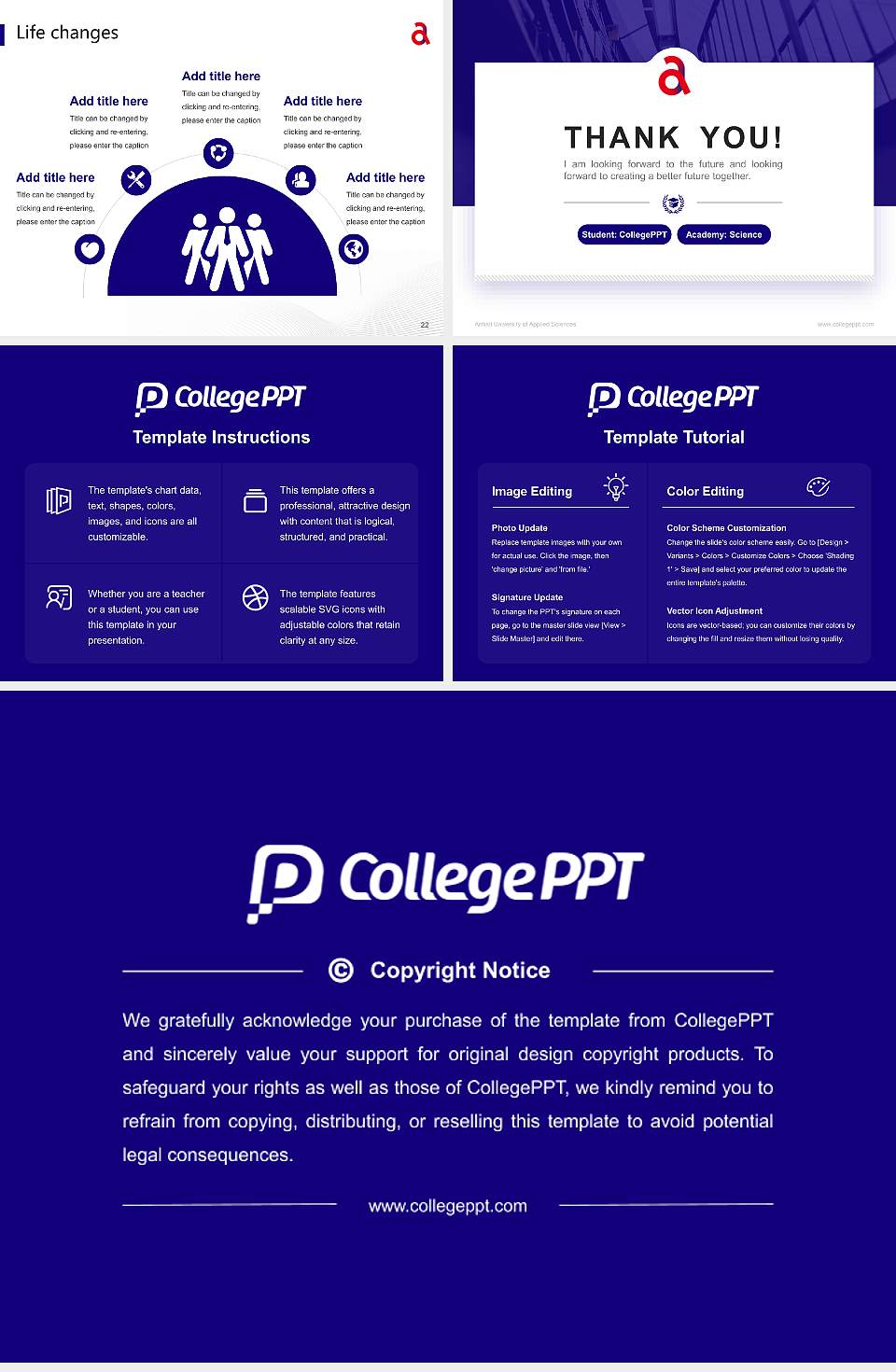 Anhalt University of Applied Sciences National Scholarship Defense PPT Template4:3 ratio PPT effect preview image4