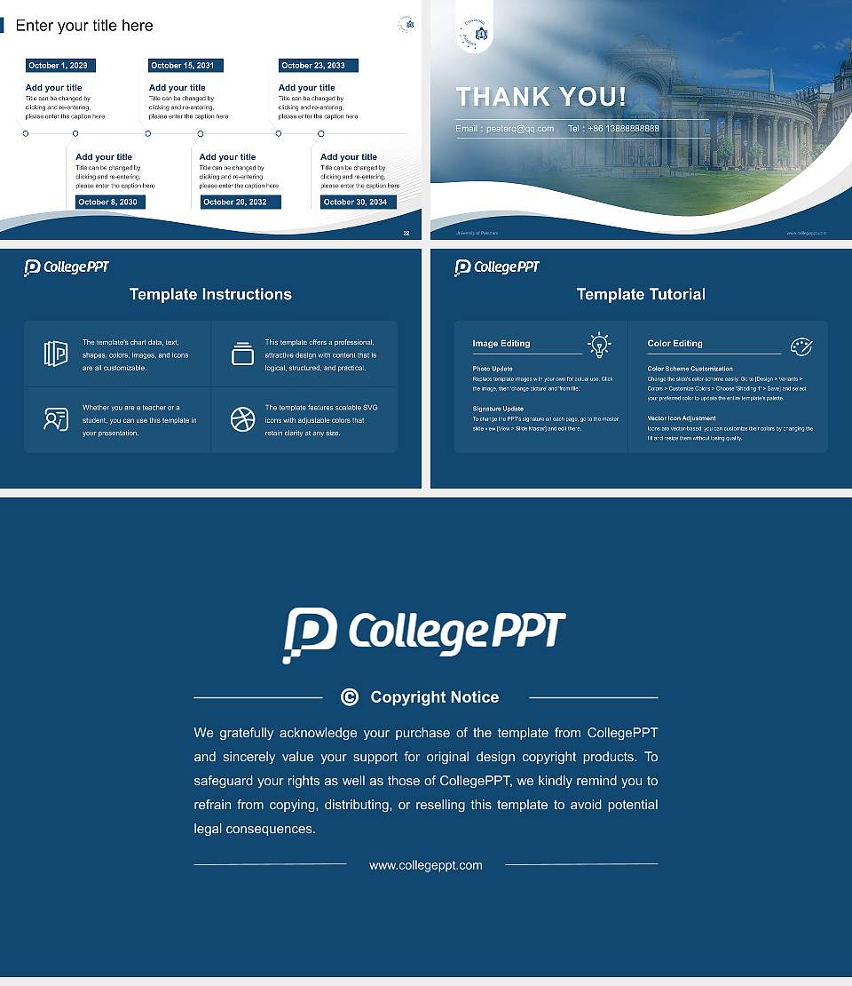 University of Potsdam Lecture Sharing and Networking Event PPT Template16:9 ratio PPT effect preview image4