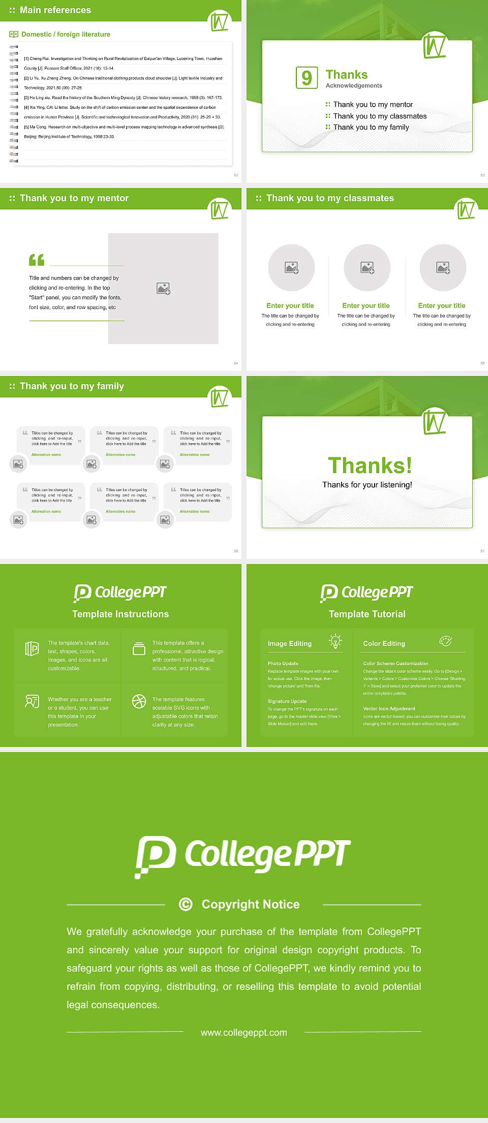 Weihenstephan-Triesdorf University of Applied Sciences Graduation Thesis Defense PPT Template4:3 ratio PPT effect preview image7