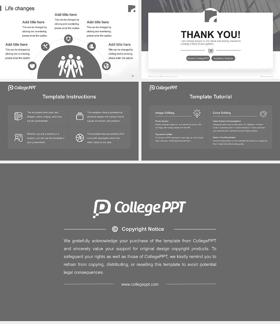Alanus University of Arts and Social Sciences National Scholarship Defense PPT Template16:9 ratio PPT effect preview image4