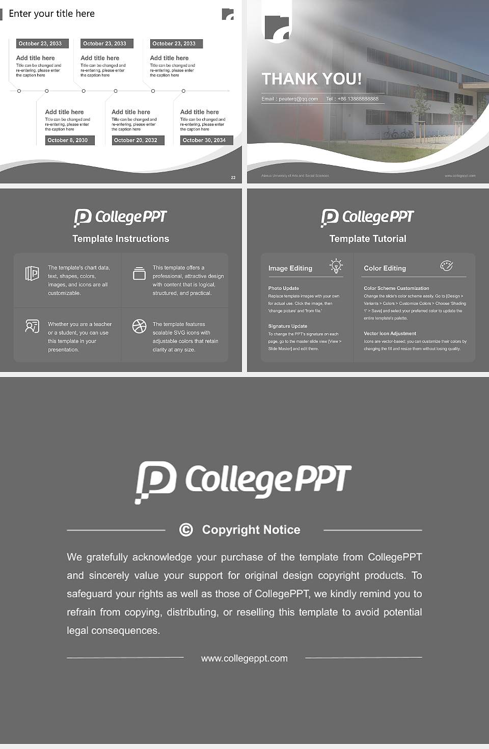 Alanus University of Arts and Social Sciences Lecture Sharing and Networking Event PPT Template4:3 ratio PPT effect preview image4