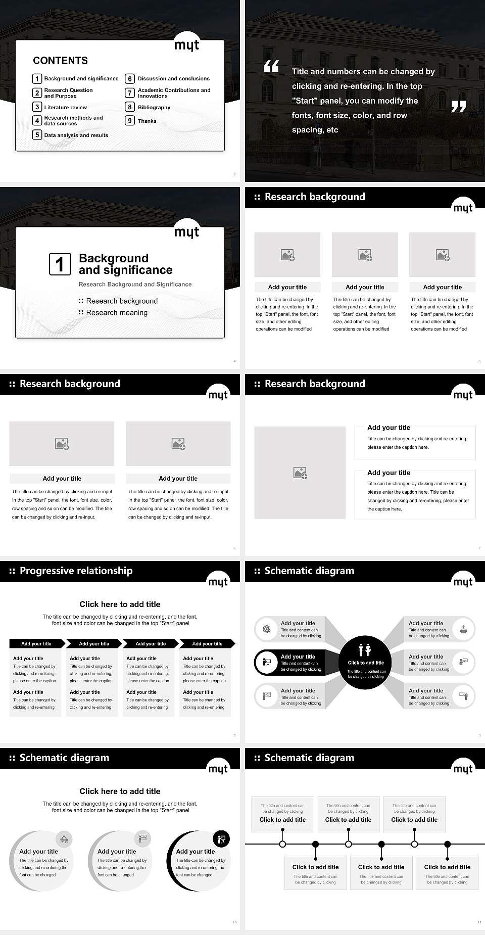 University of Music and Performing Arts Munich Graduation Thesis Defense PPT Template4:3 ratio PPT effect preview image2