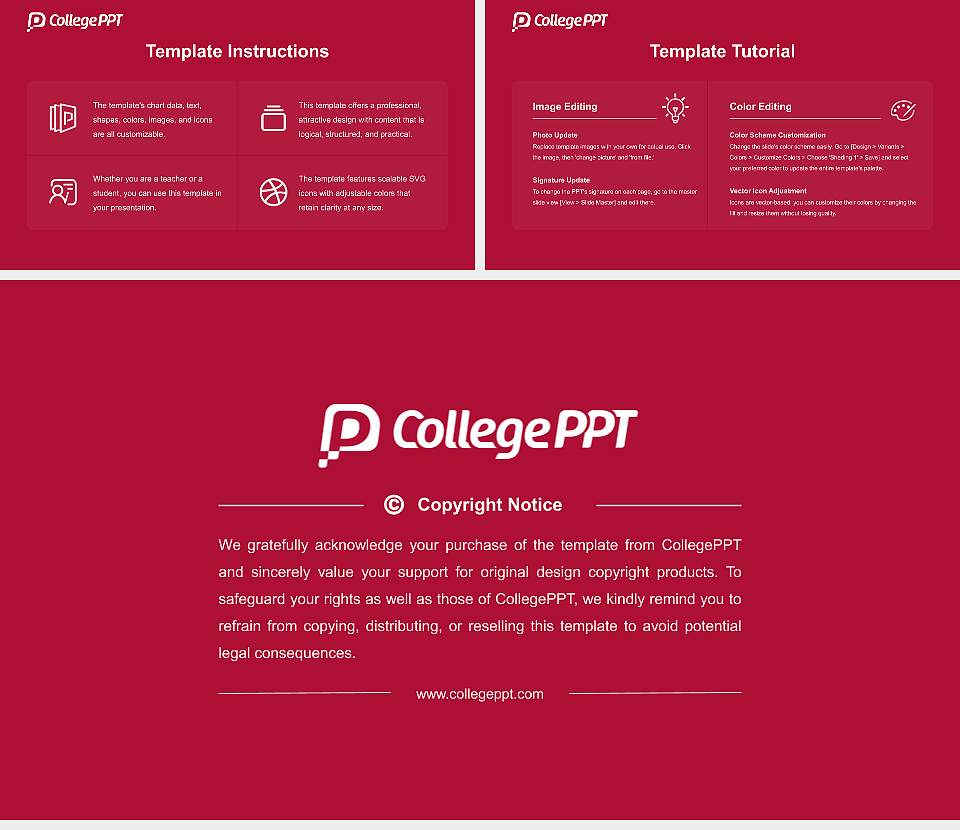 University of Osnabrück Course/Courseware Creation PPT Template16:9 ratio PPT effect preview image5