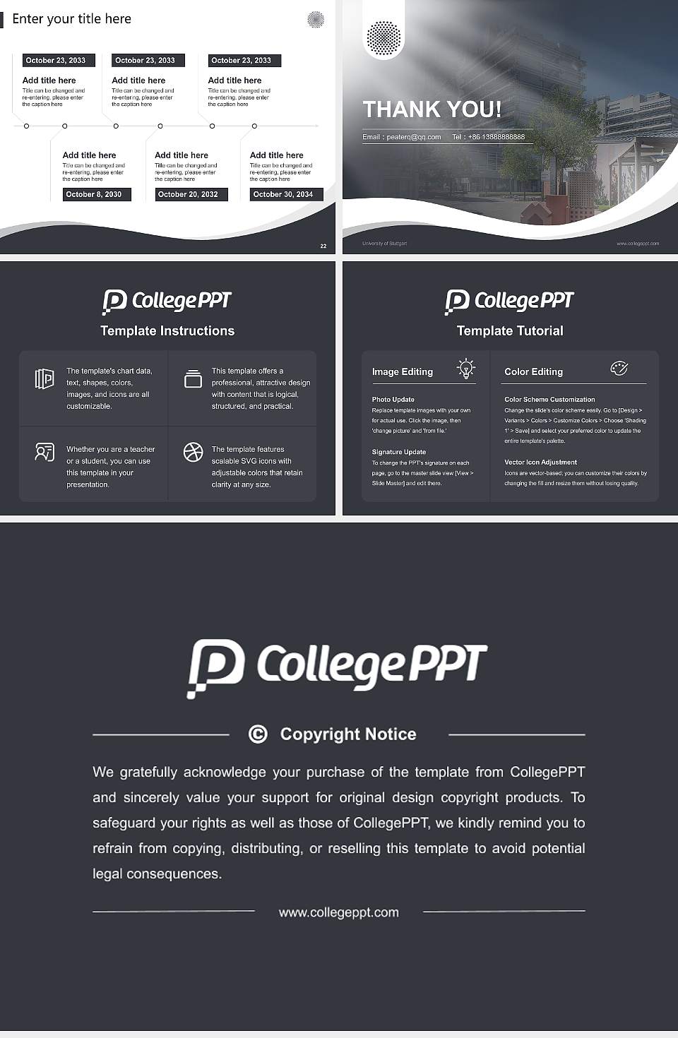 University of Stuttgart Lecture Sharing and Networking Event PPT Template4:3 ratio PPT effect preview image4