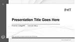 Berlin University of Applied Sciences and Technology Thesis Proposal/Graduation Defense PPT Template